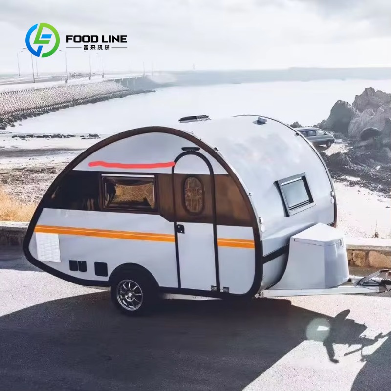 Outdoor Camping Adventures - カスタマイズ可能な工場製ミニオフロードスライドアウトティアドロップキャンパー、ポータブル屋外キャンプ旅行アドベンチャートレーラー、人気商品