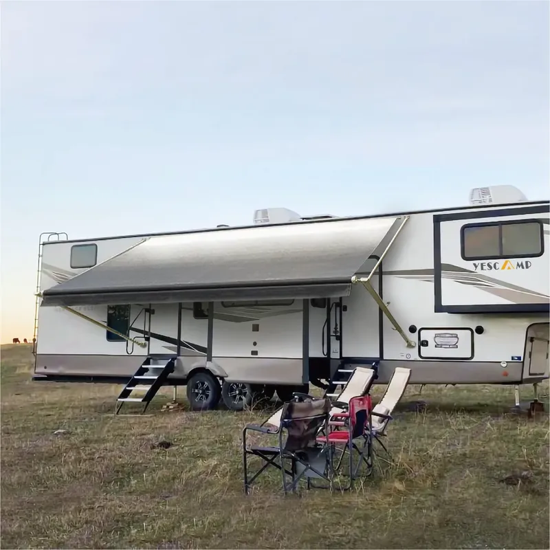 Outdoor In Camping - Awnlux手動操作式経済的なキャンプ・キャラバン用屋外オーニング