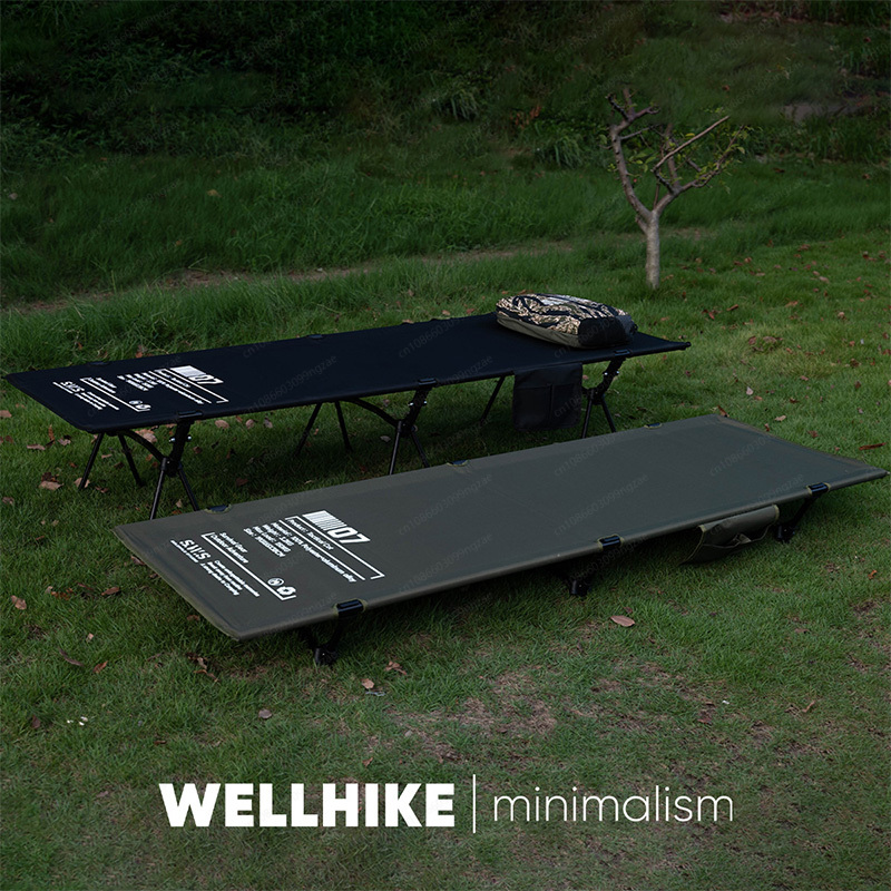Bed Outdoor Camping - ワイルドトレイルキャンプベッド、アウトドアキャンプ昼休み折りたたみ式ポータブル、幅広拡張リフトベッド