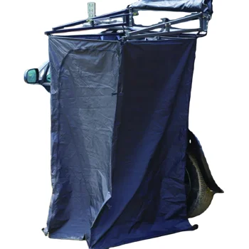 Outdoor Camping Tent - 軽量サマーシャワーテント 4x4 アウトドアキャンプ用アルミフレームプライバシー付きトイレシャワーテント 車載用