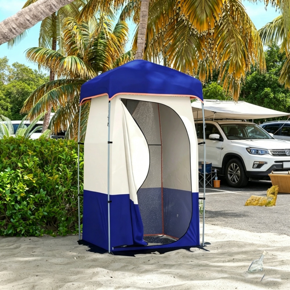 Outdoor Camping Toilet Tent - キャンプシャワーテント ポップアップ更衣室 2026年新型 防水 ポータブル 簡単設置