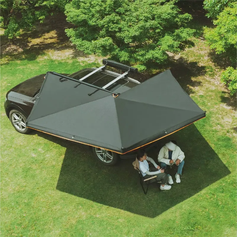 Outdoor Camping Adventures - Awnlux 270度 4x4 フリースタンディング フォックスウィング ルーフサイド