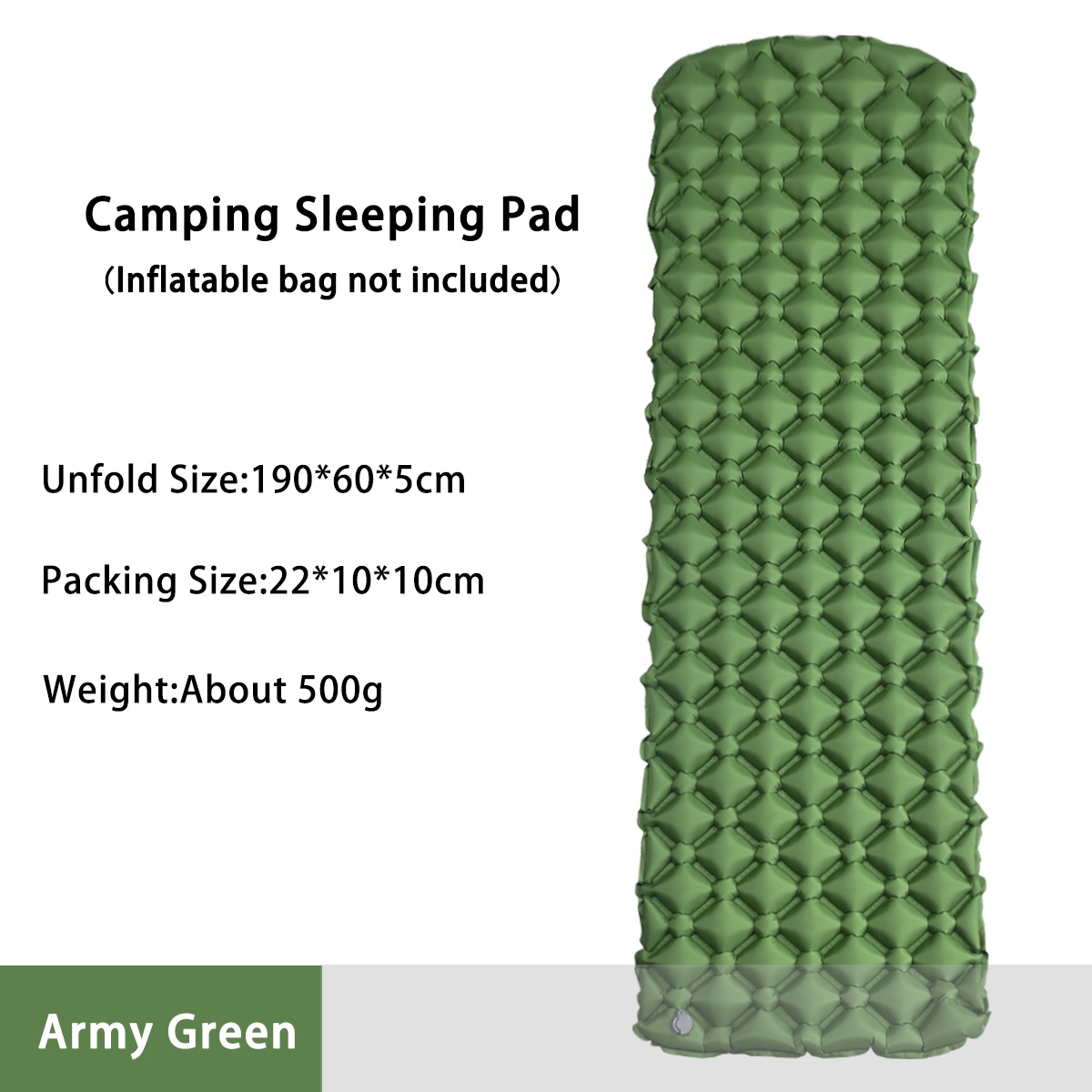 Bed Outdoor Camping - キャンプ用インフレータブルマットレス テント用折りたたみキャンプベッド スリーピングパッド ピクニックブランケット トラベルエアマット キャンプ用品