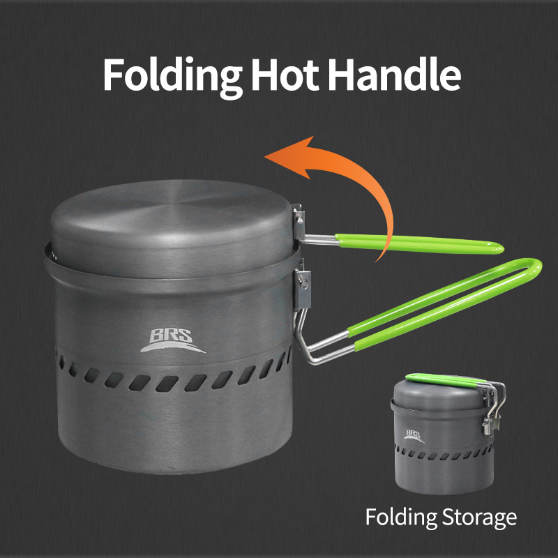 BRS-TS19 1L/1.7L/2.5L アウトドアキャン - Outdoor Camping Cooking Set のレビューと価格