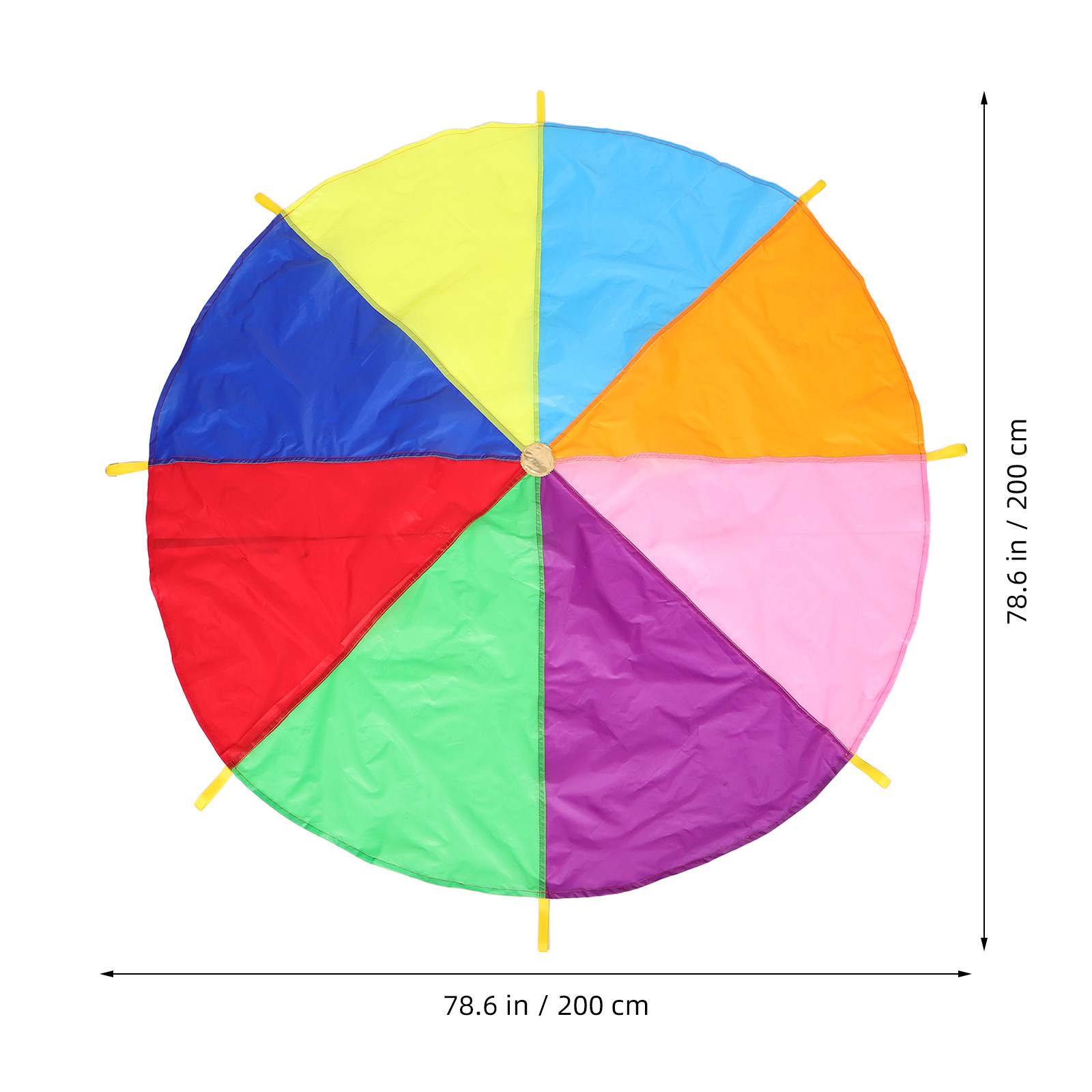 子供用レインボーパラシュート 屋外遊び チームワーク調整ゲー - Outdoor Camping For Kids のレビューと価格