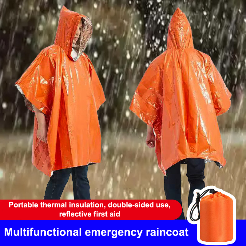 屋外緊急サバイバル寝袋サーマルブランケットマイラー防水再利用 - Emergency Mylar Blanket のレビューと価格