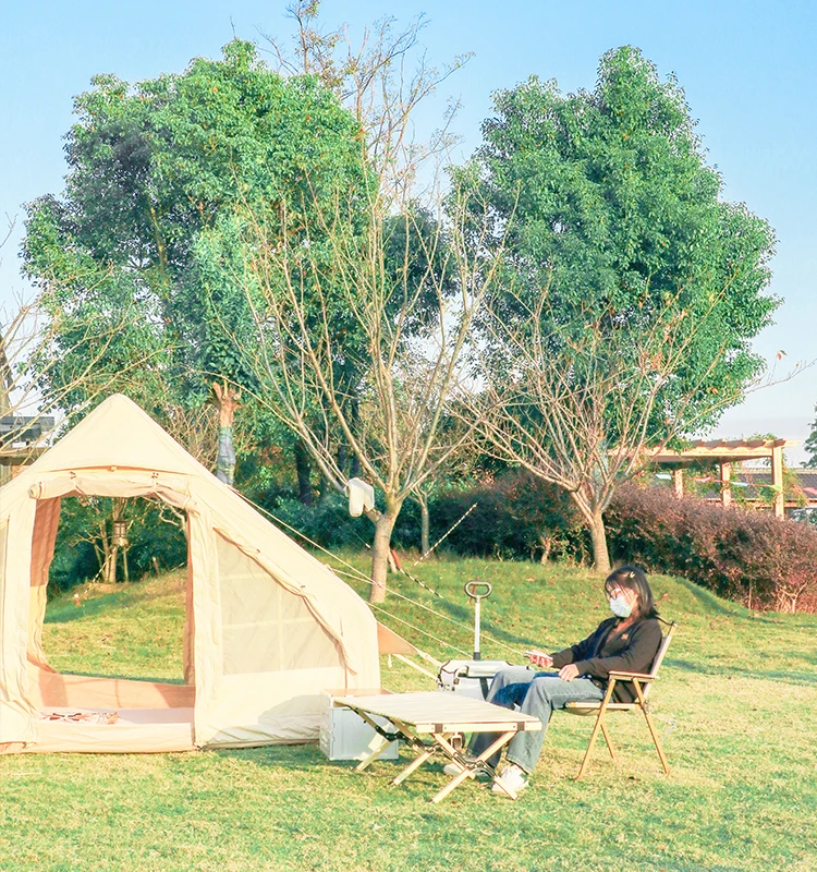 屋外キャンプ グランピング キャンバス テントハウス グラン - Camping Zelt Outdoor のレビューと価格