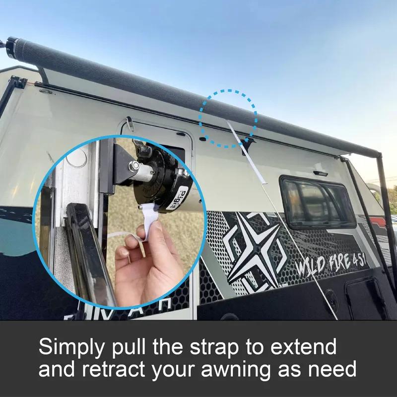 Awnlux手動操作式経済的なキャンプ・キャラバン用屋外オー - Outdoor In Camping のレビューと価格