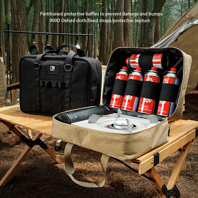ポータブル屋外キャンプストーブ,オックスフォード生地調理器具 - Outdoor Camping Gas Stove のレビューと価格