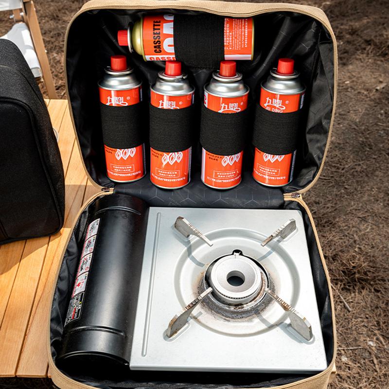 ポータブル屋外キャンプストーブ,オックスフォード生地調理器具 - Outdoor Camping Gas Stove のレビューと価格