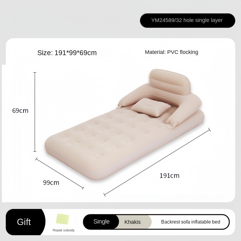 屋外多機能2人用キャンプ用インフレータブルベッド、ポータブル - Bed Outdoor Camping のレビューと価格