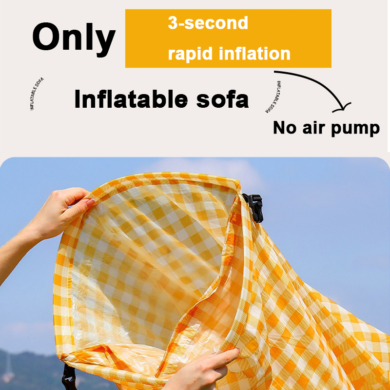 屋外キャンプ用インフレータブルソファ ポータブルインフレータ - Bed Outdoor Camping のレビューと価格