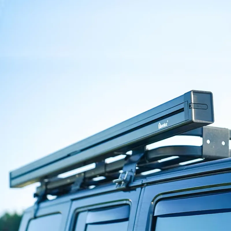 Awnlux 4x4格納式オフロード車用アルミケースロールア - Outdoor Camping Tent のレビューと価格