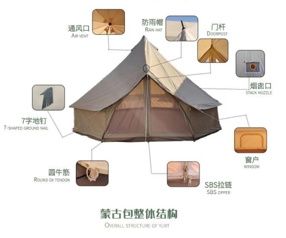 ホットセール 3M/4M/5M/6M/7M アウトドア キャ - Camping Zelt Outdoor のレビューと価格