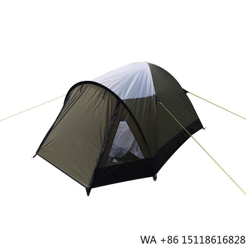 工場カスタム耐風防水アーミーグリーン1～2人用ワンダーナー旅 - Camping Zelt Outdoor のレビューと価格