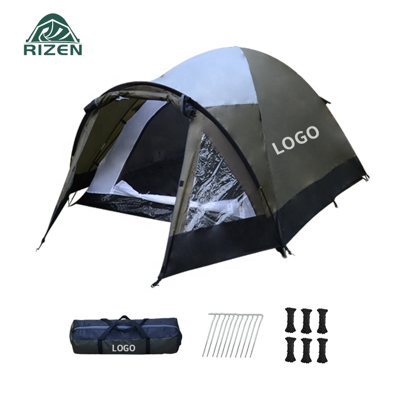 工場カスタム耐風防水アーミーグリーン1～2人用ワンダーナー旅 - Camping Zelt Outdoor のレビューと価格
