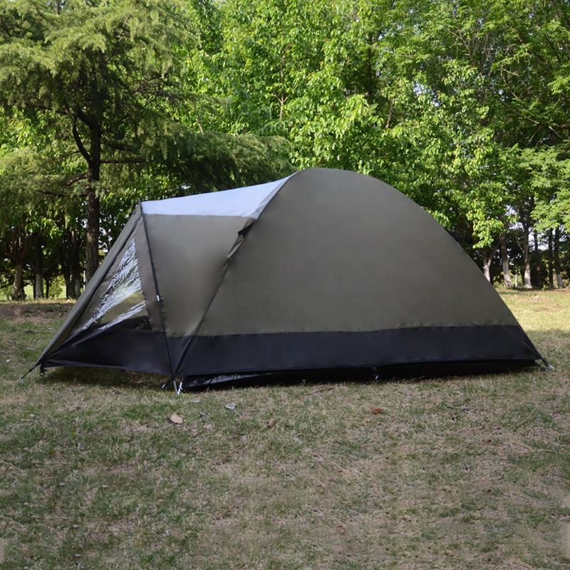 工場カスタム耐風防水アーミーグリーン1～2人用ワンダーナー旅 - Camping Zelt Outdoor のレビューと価格