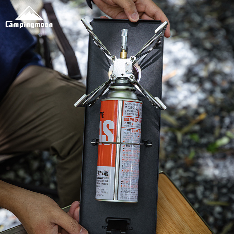 CAMPINGMOON GT-3 ブラック ポータブルキャン - Outdoor Camping Gas Stove のレビューと価格