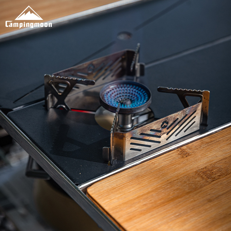 CAMPINGMOON GT-3 ブラック ポータブルキャン - Outdoor Camping Gas Stove のレビューと価格