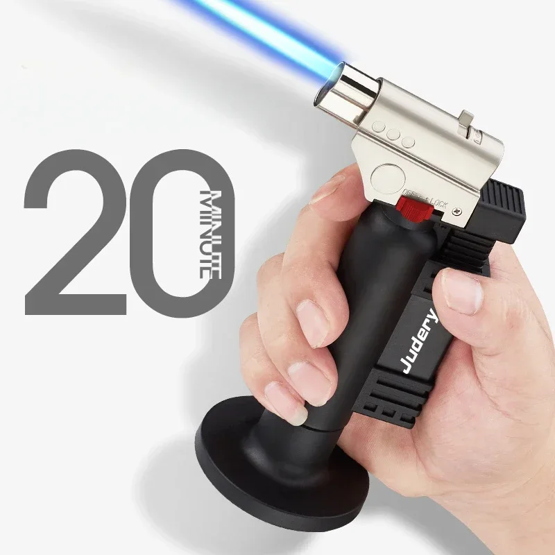 屋外防風ブタンガスライター 2 種類の炎ターボトーチ大火力バ - Outdoor Windproof Lighter のレビューと価格