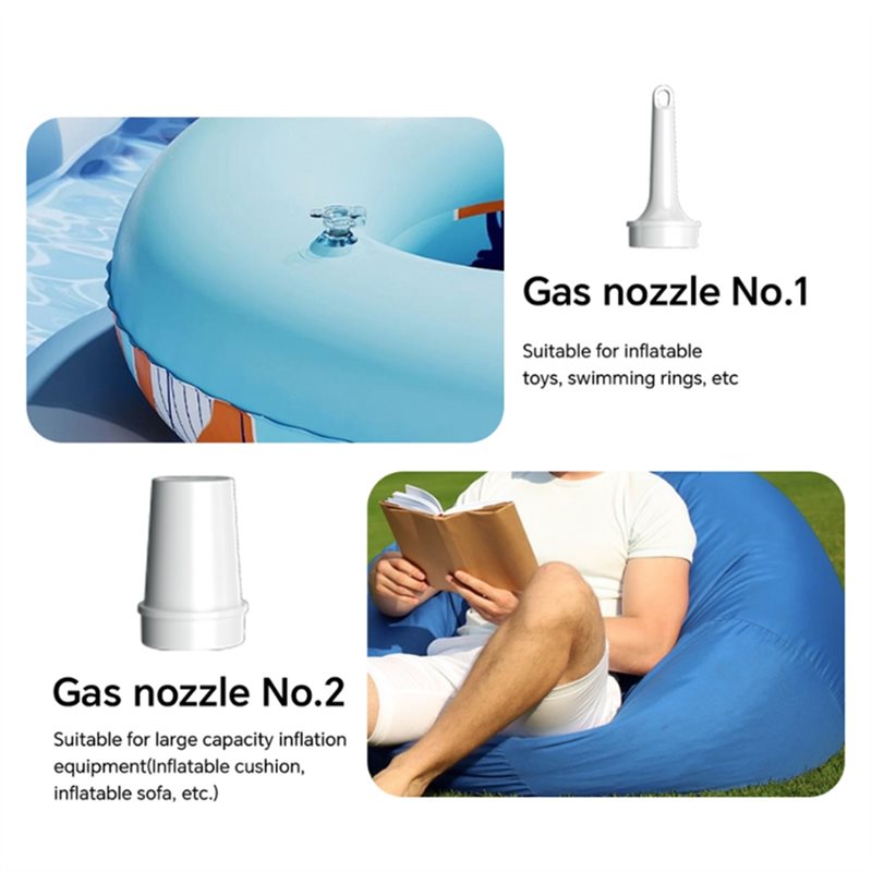 ABXF-キャンプ用インフレーターエアベッド吸引ポンプ エア - Bed Outdoor Camping のレビューと価格