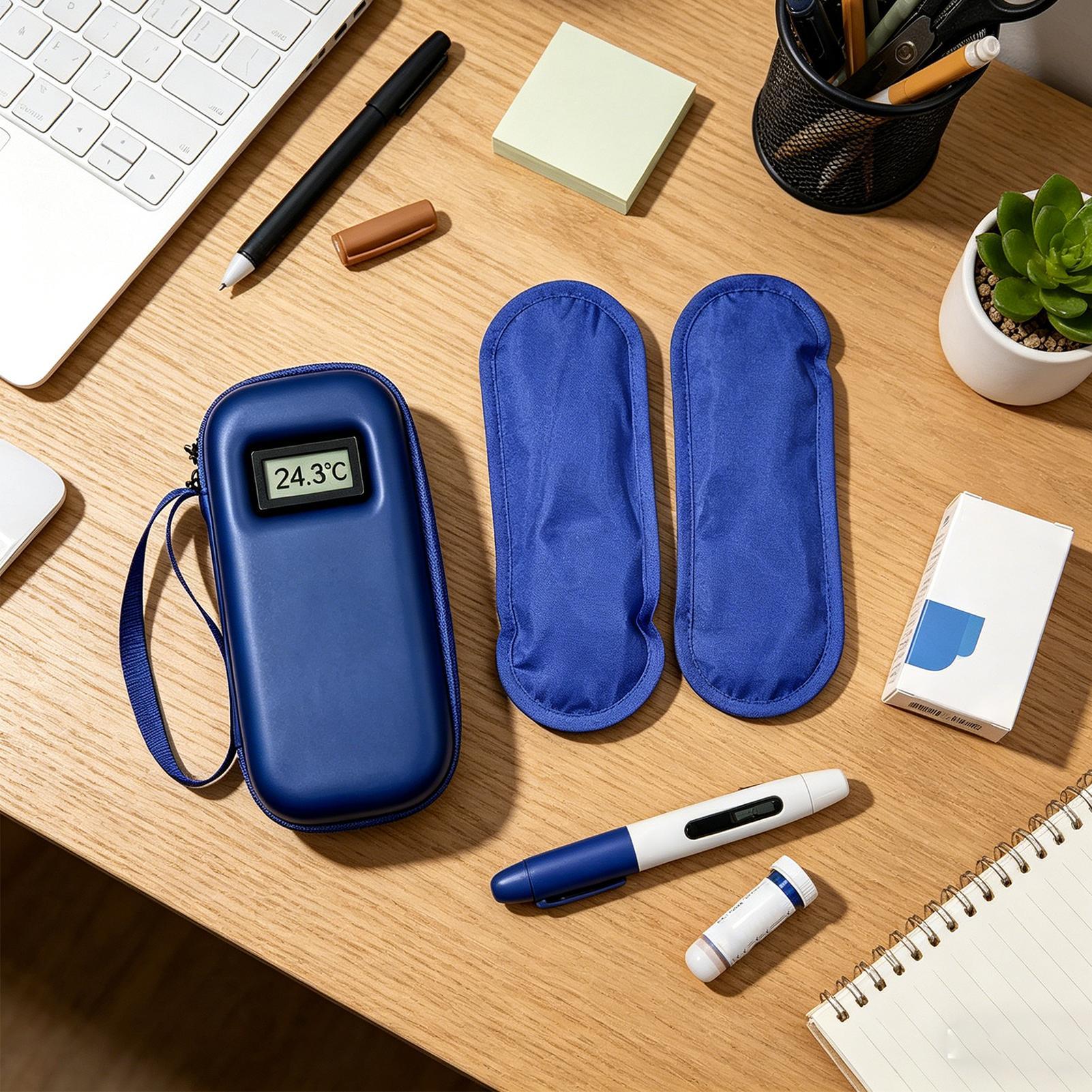 温度表示付きクーラートラベルケース 防水収納バッグ 断熱クー - Outdoor In Camping のレビューと価格