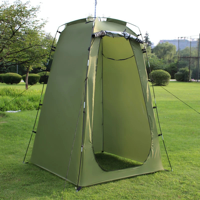 ポータブルプライバシーシャワー更衣テント、屋外キャンプビーチ - Outdoor Camping Toilet Tent のレビューと価格