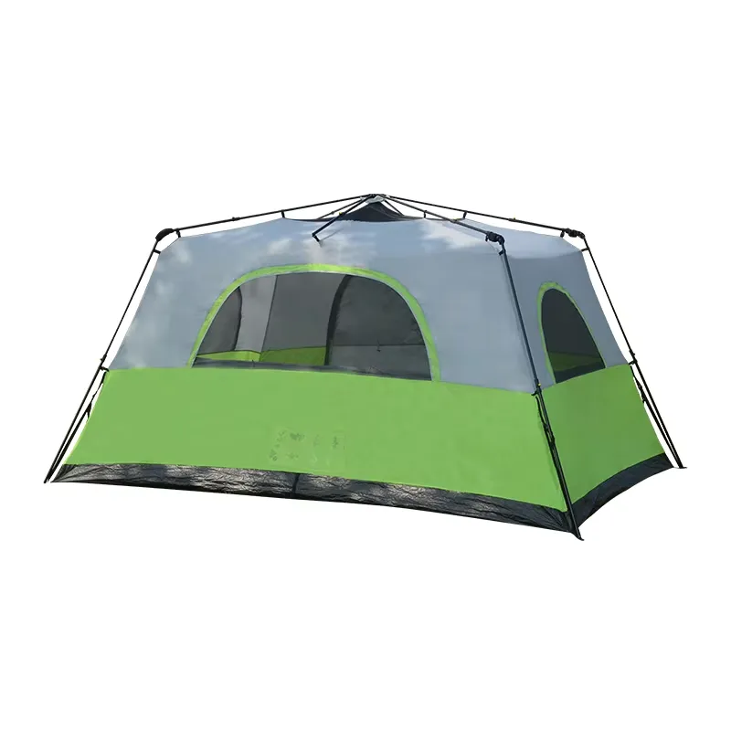 ゼルト6 8人用ワンベッドルーム屋外大型ファミリー自動ポップ - Camping Zelt Outdoor のレビューと価格