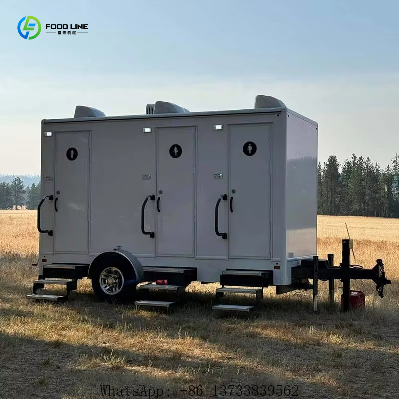 カスタマイズ可能なモバイル高級バスルームトレーラー、ホワイト - Outdoor Camping Events 2026 のレビューと価格