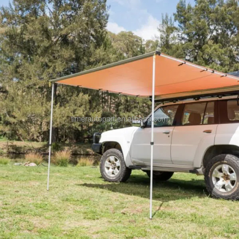 カスタムロゴ入り日よけカーオーニングサイド屋外防水キャンプキ - Outdoor Camping Tent のレビューと価格