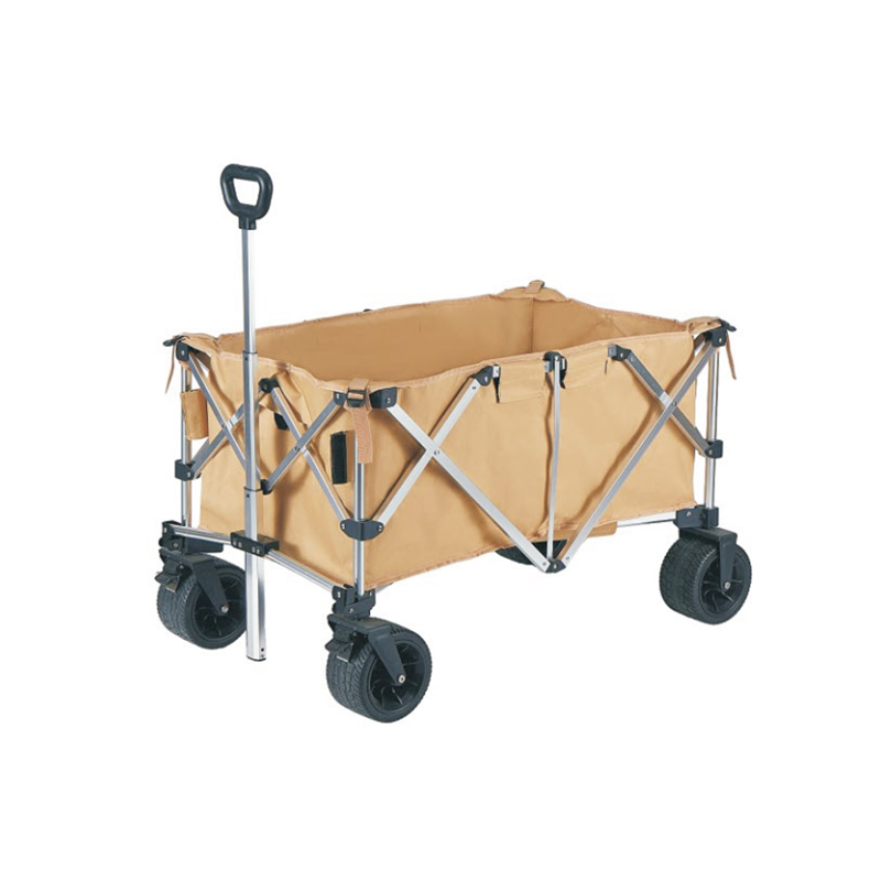 プレミアムデザインアルミ折りたたみワゴン ポータブルアウトド - Outdoor Camping Vehicle Wagon のレビューと価格