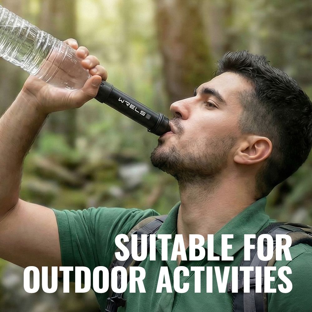 WRELS 屋外浄水器 ポータブル 直飲みミニ浄水器 屋外緊 - Outdoor Camping Direct のレビューと価格
