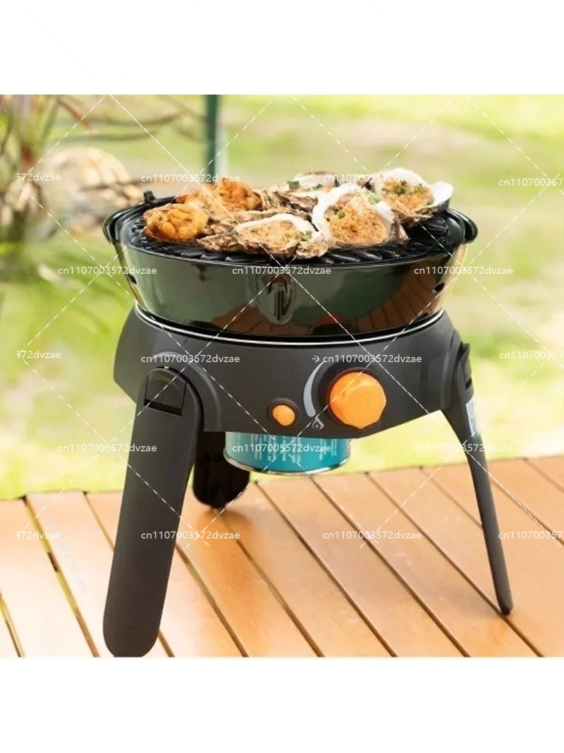 屋外多機能ガスストーブ キャンプBBQグリル 6個セット 折 - Outdoor Camping Gas Stove のレビューと価格