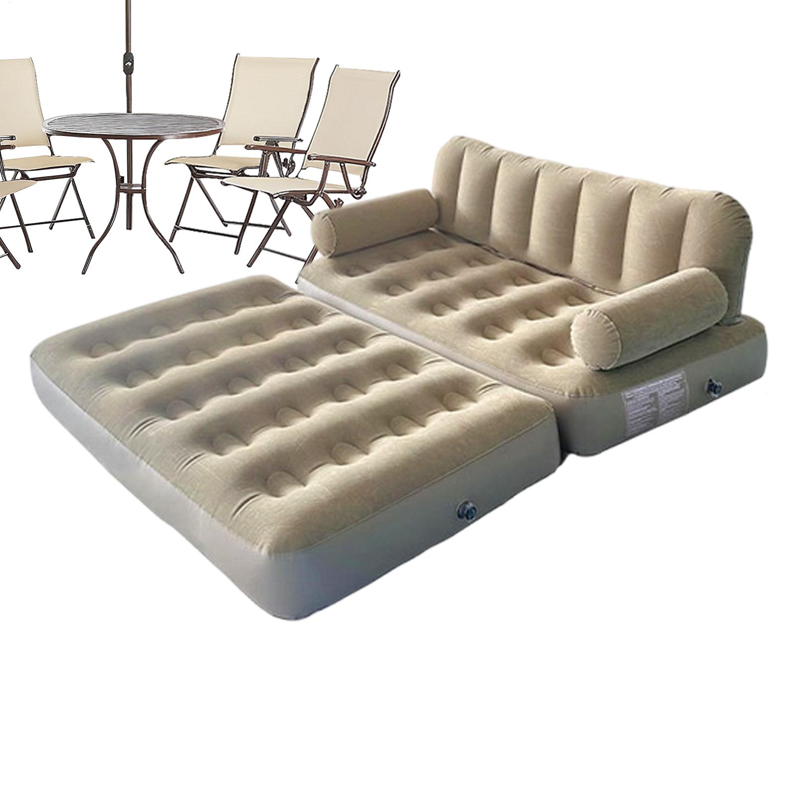 エアソファ エアポンプ付き 折りたたみベッド エアーカウチ  - Bed Outdoor Camping のレビューと価格