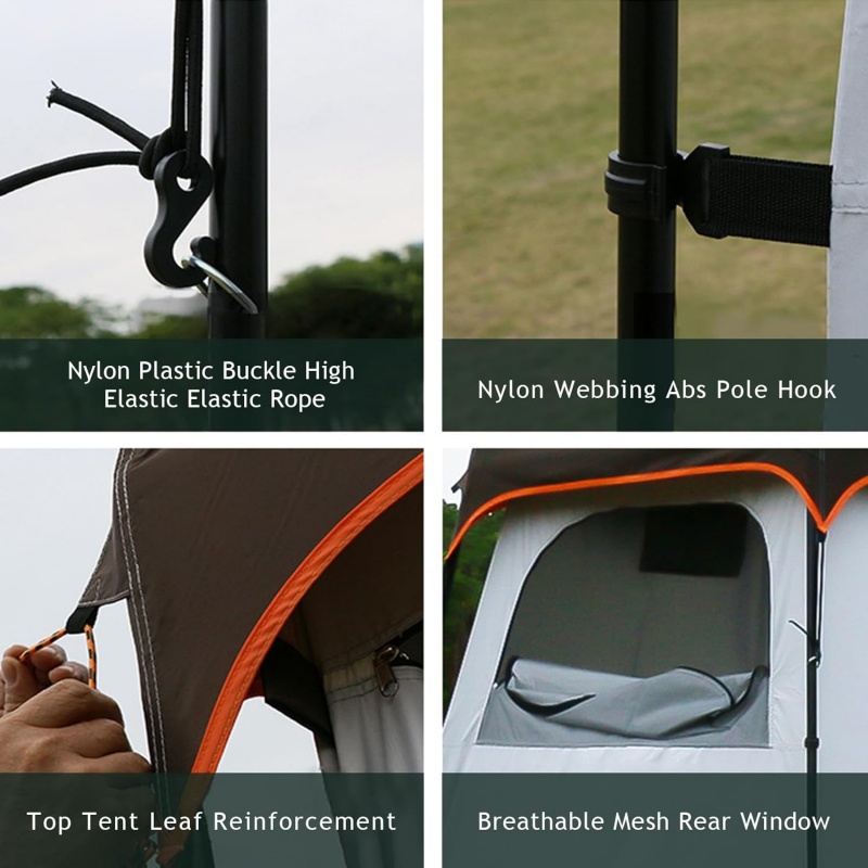 ポータブルシャワーテントインスタントポップアップシェルター防 - Outdoor Camping Toilet Tent のレビューと価格