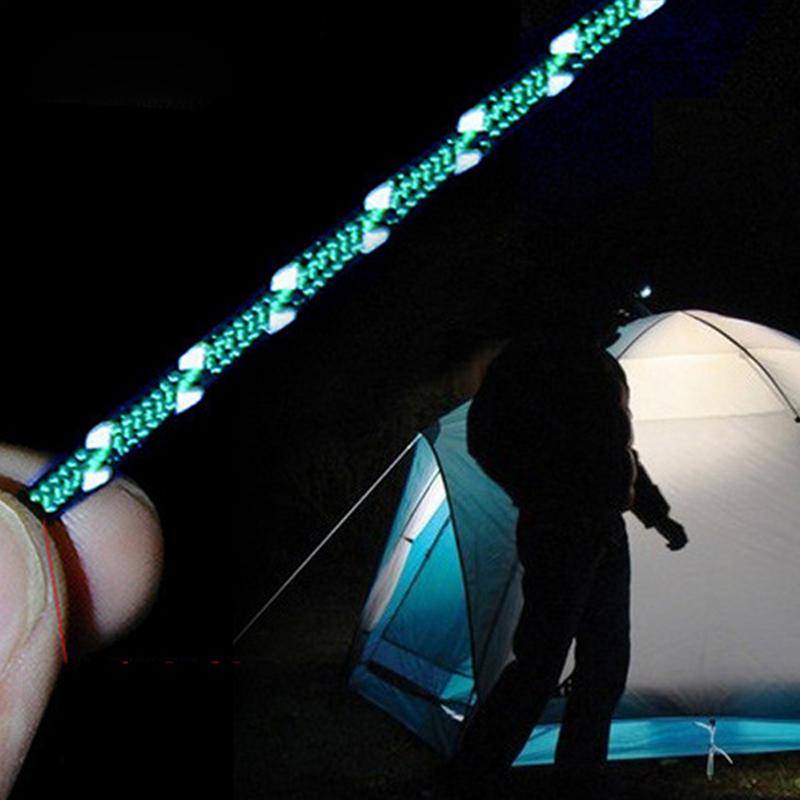 反射パラコードテントコードロープキャンプキャノピーシェルター - Outdoor Camping Guy のレビューと価格