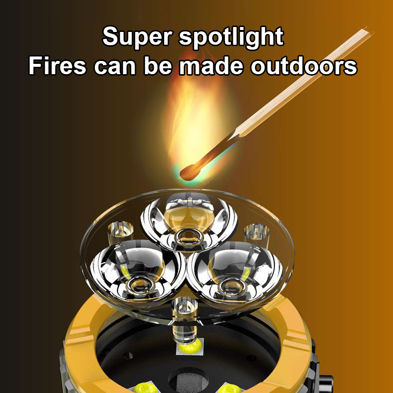超強力スポットライト点火懐中電灯ミニ懐中電灯強力な磁石ミニ  - Outdoor Camping Adventures のレビューと価格