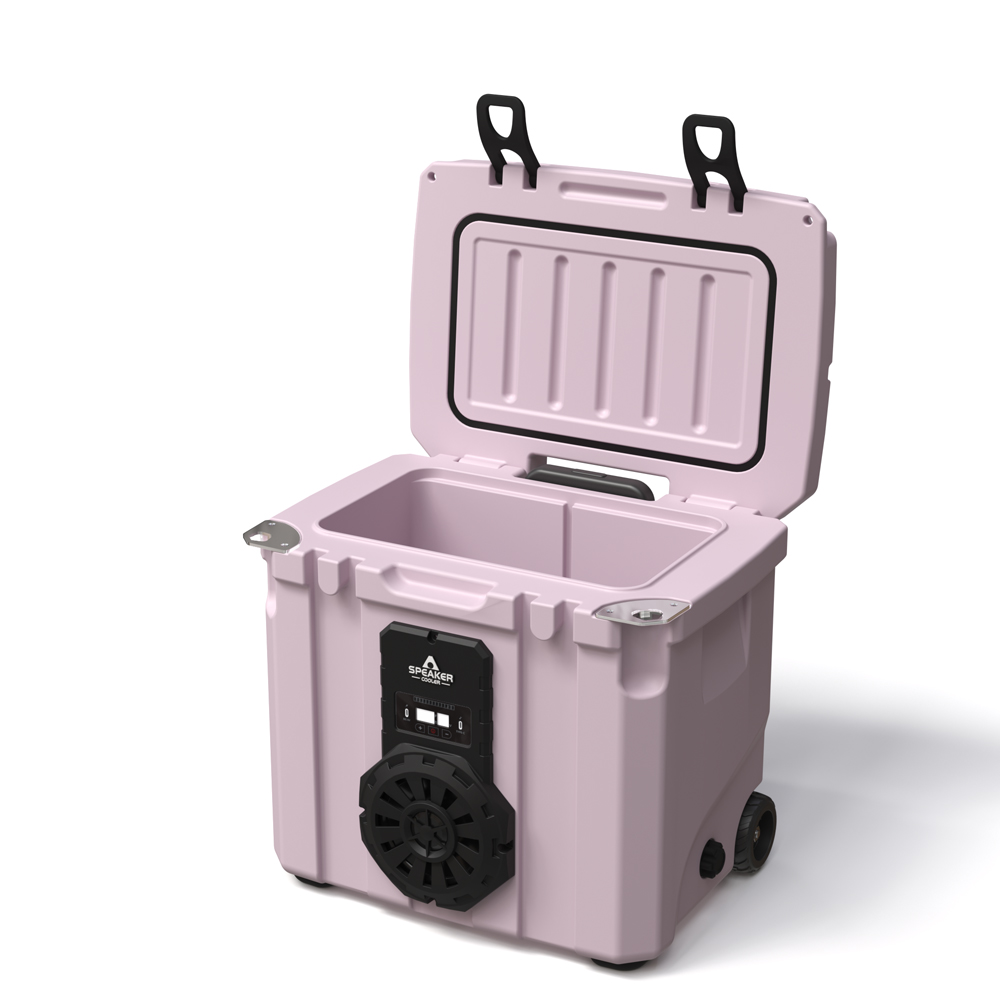 35L屋外用断熱防水PE PUホイール付きクーラーボックス、 - Outdoor In Camping のレビューと価格