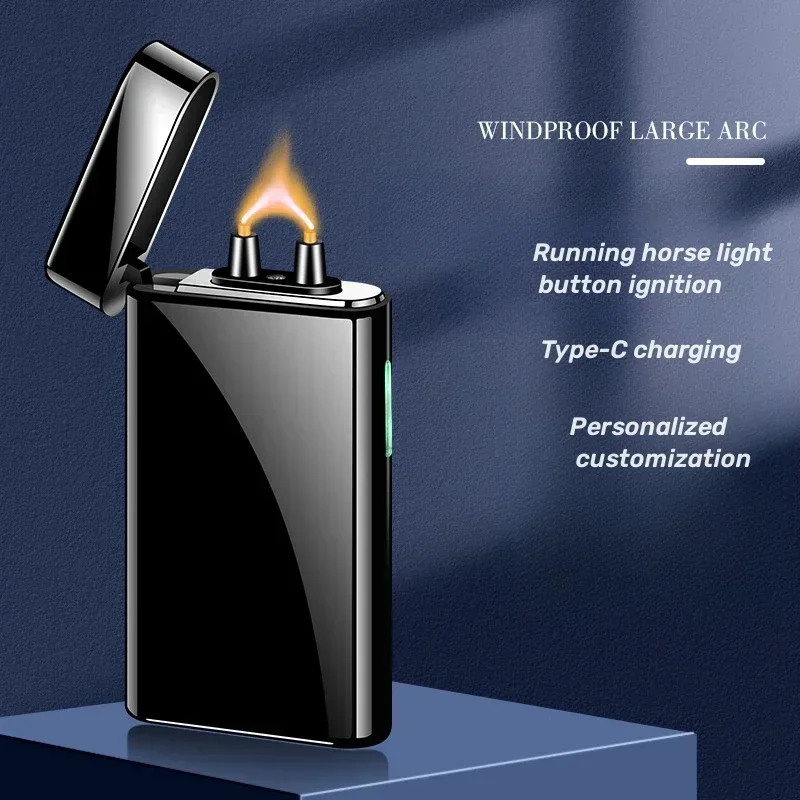 ハイパワーアークライター屋外防風LEDパワーディスプレイメタ - Outdoor Windproof Lighter のレビューと価格
