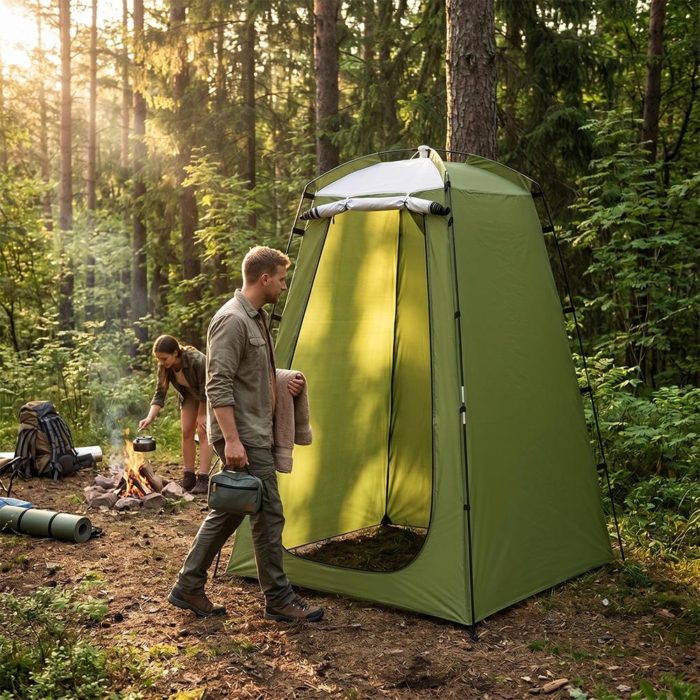 屋外ポータブルプライバシーテント ポップアップ式 キャンプシ - Outdoor Camping Toilet Tent のレビューと価格