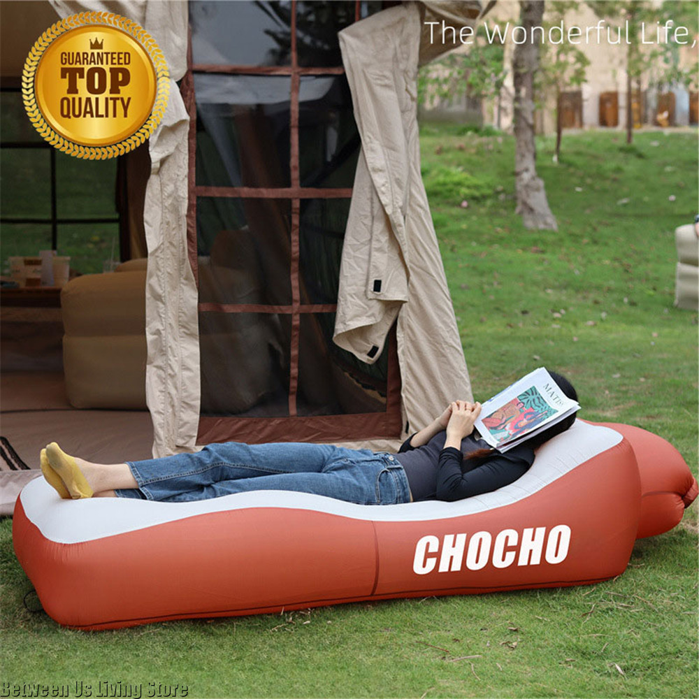 高品質で転倒防止の大型インフレータブルソファ、インフレータブ - Bed Outdoor Camping のレビューと価格