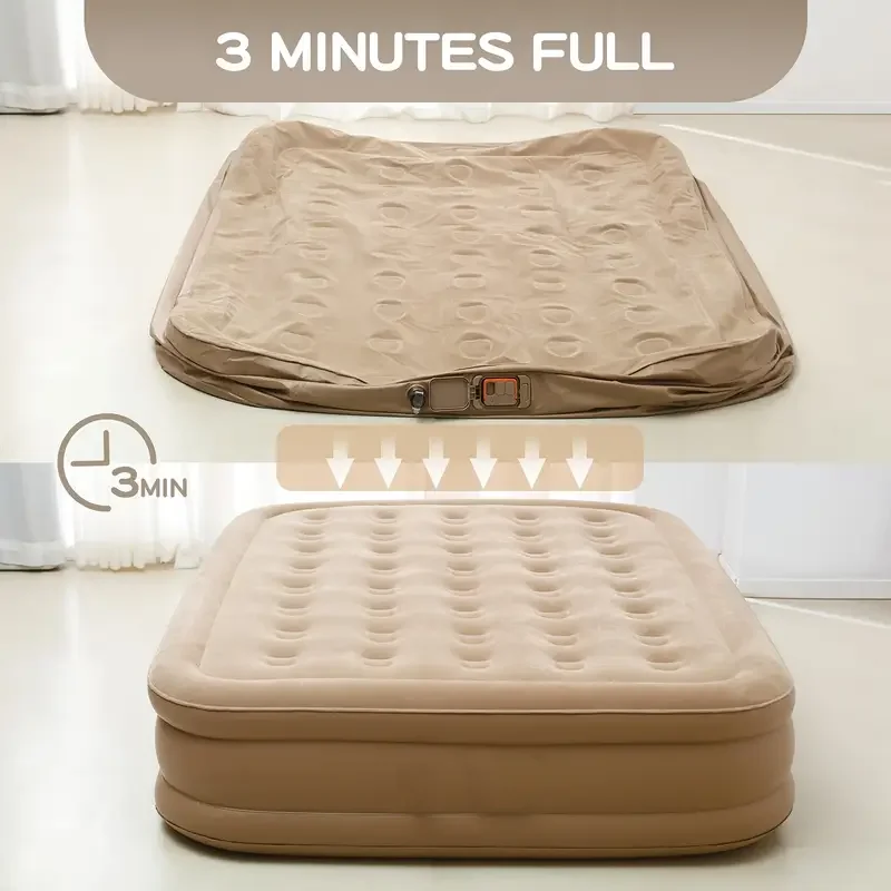 インテリアエアマットレス グランピングマット PVC インフ - Bed Outdoor Camping のレビューと価格