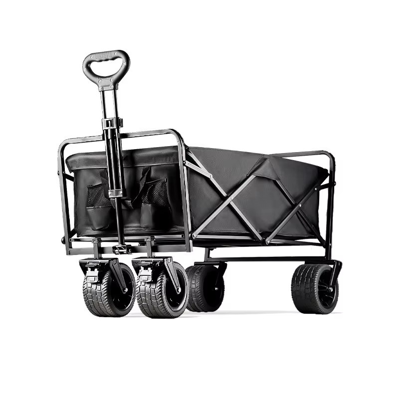軽量150Lポータブルスチール折りたたみカート、屋外車両ピク - Outdoor Camping Vehicle Wagon のレビューと価格