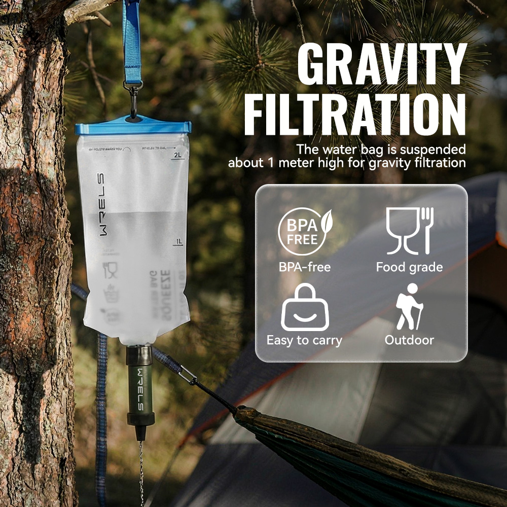 WRELS キャンプ＆サバイバル緊急用屋外携帯浄水器 - 直 - Outdoor Camping Direct のレビューと価格