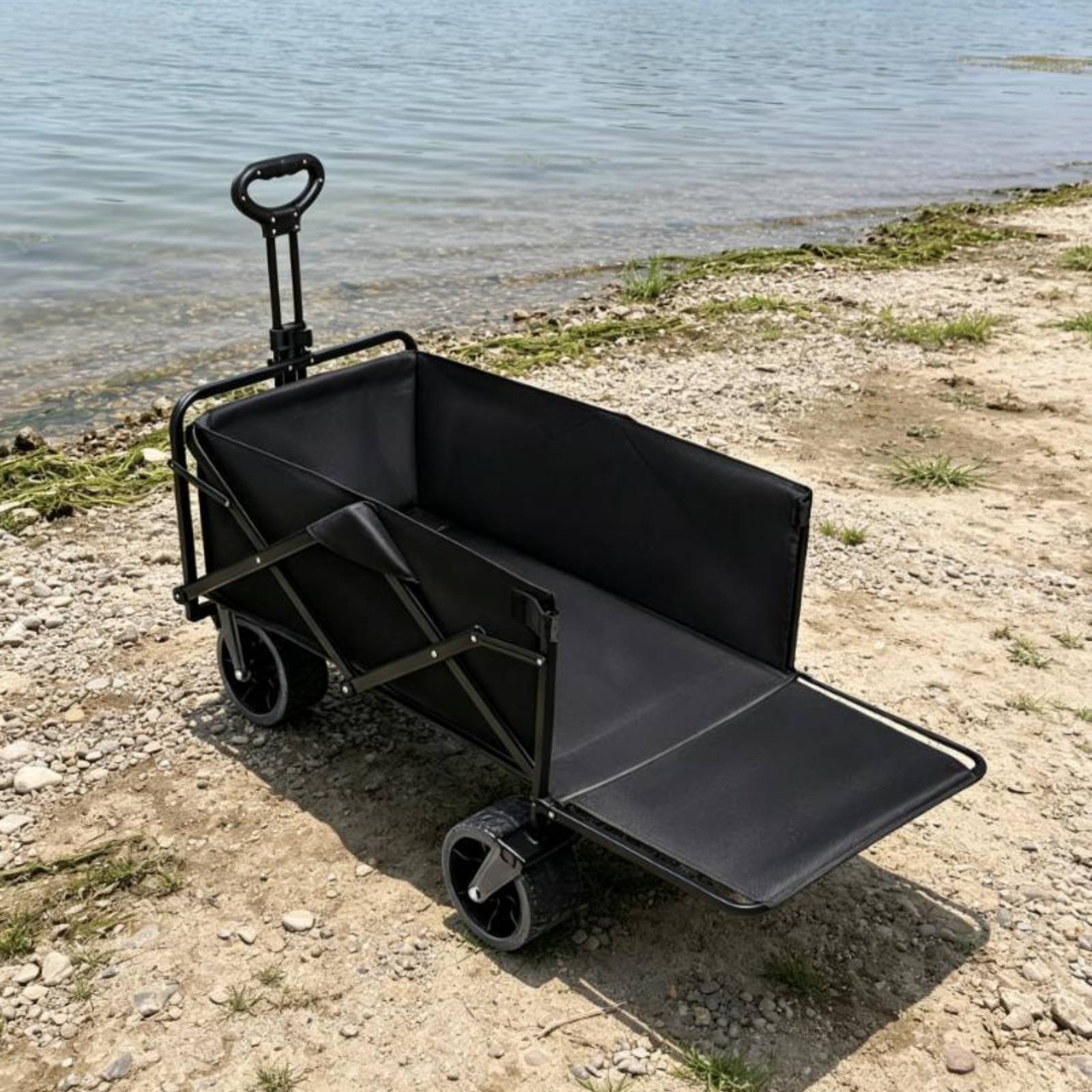 頑丈なキャンプワゴン特大折りたたみ式ワゴン車両アウトドアギア - Outdoor Camping Vehicle Wagon のレビューと価格