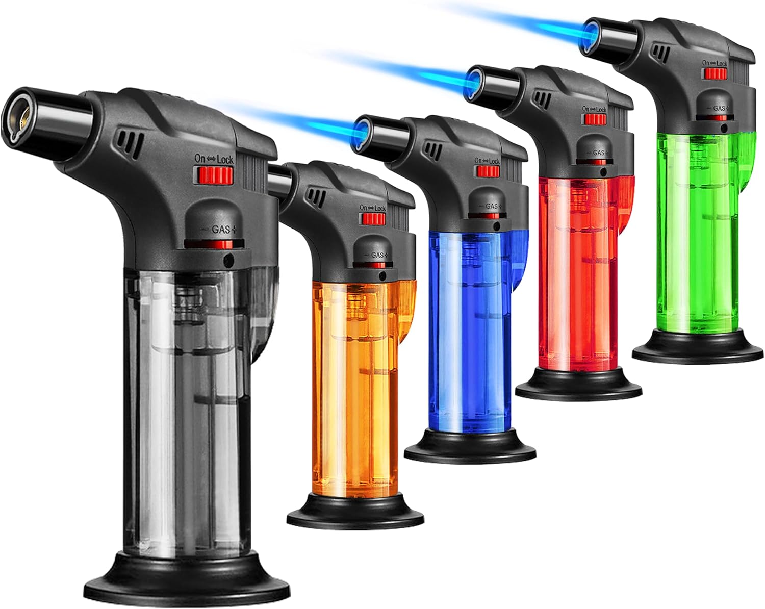 ブタン詰め替え式ジェットフレームトーチライター、キャンドル、 - Outdoor Windproof Lighter のレビューと価格